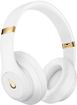 Fone de ouvido branco